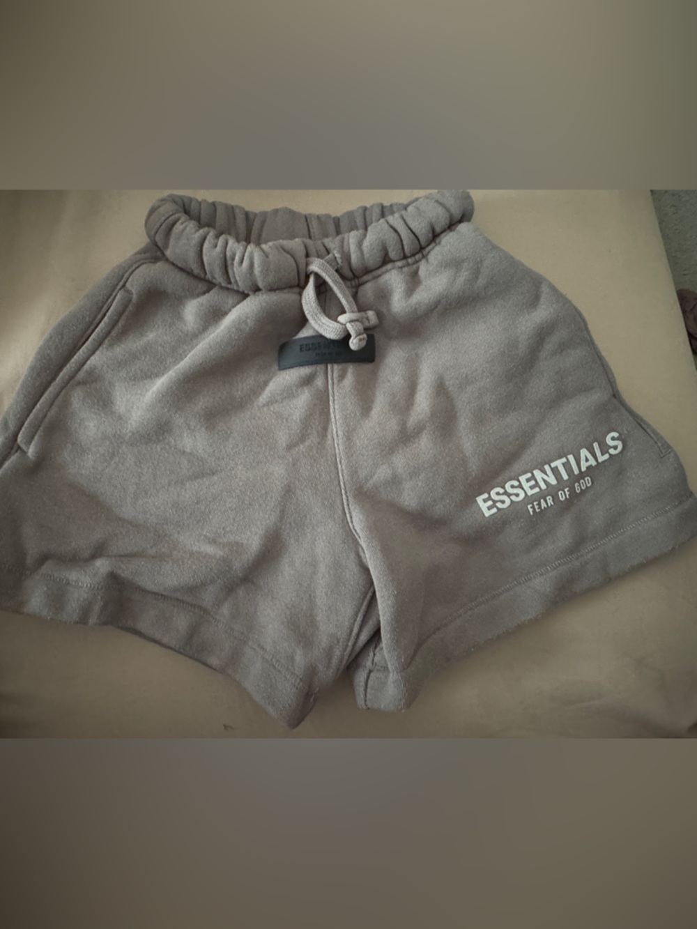 Fear of God Essentials Kids Fleece Shorts